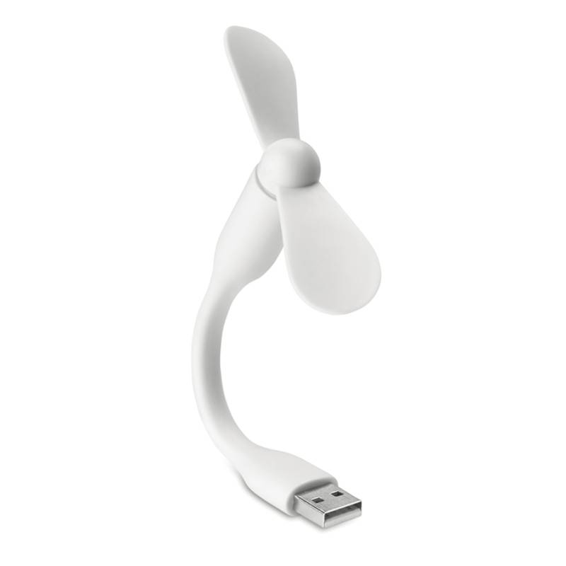 USB ventilátor, bílá USB ventilátor, bílá